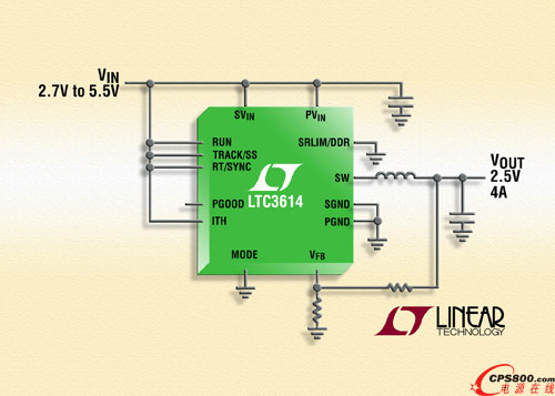 �������ع�˾�Ƴ���Ч��ͬ�������ͷ����� LTC3614