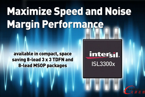 Intersil�Ƴ���ͨ���p��I2C���_��ISL3300xϵ��