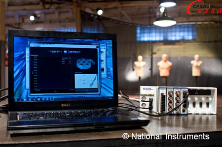 美國電視節(jié)目利用NI LabVIEW和 NI CompactDAQ判定勝負