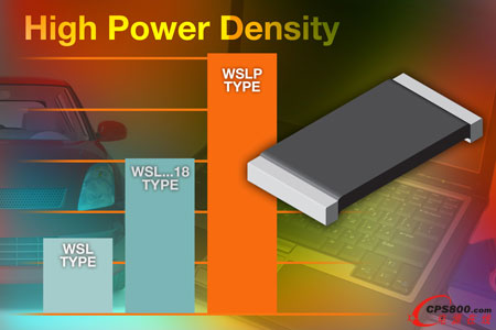Vishay推出業界首款采用緊湊0805封裝的0.5W檢流電阻