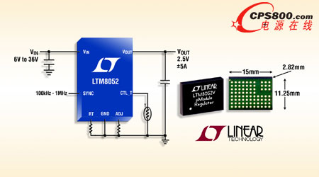 36VIN����5A ���/�������������&micro;Module��(w��n)����