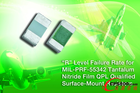 Vishay�l���¿���С�R��ʧЧ�ʵ�QPL�g�����ﱡĤƬʽ���