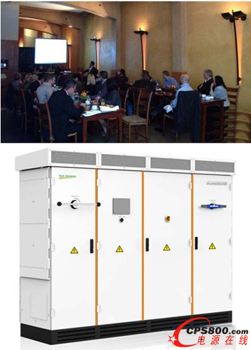 陽光電源于Intersolar北美展隆重發布750/800kW光伏逆變器新品