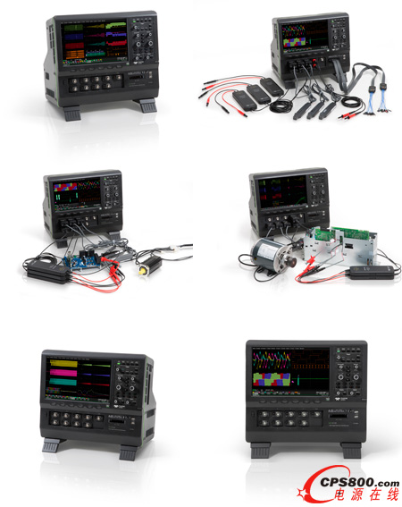 力科發布使用HD4096技術實現的8通道,12位,1GHz帶寬示波器