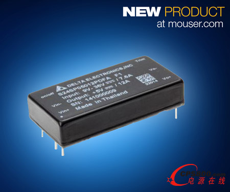 Mouser���ȹ�؛Delta S24SP��ݔ��DC/DC�D�Q��