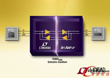 ���xʽ USB 2.0 �հl(f��)���ṩ 7500VRMS ���x